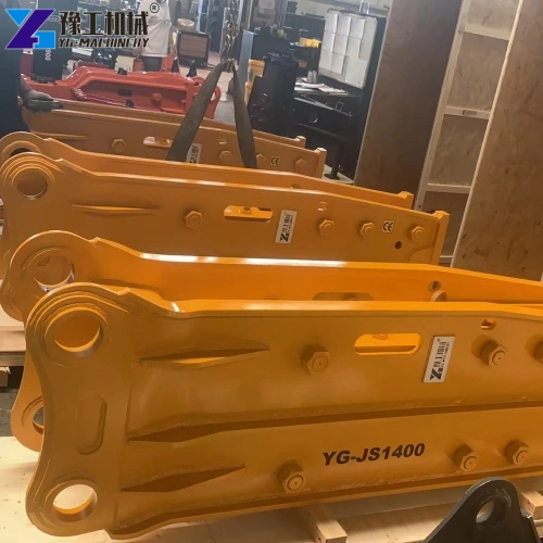 19t excavator right-angle integrated hammer