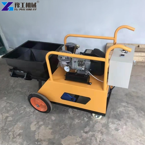 Electric mortar spray plaster machine