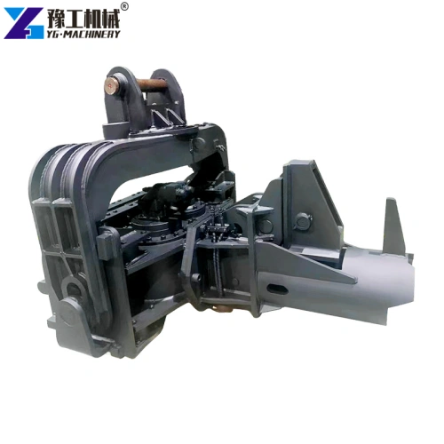 Excavator pile driver