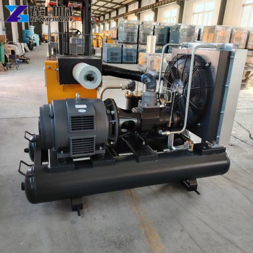 Small sand blaster compressor