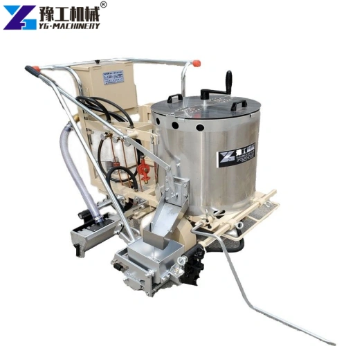 Thermoplastic road marking machine