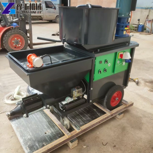 building surface mortar plastering machines
