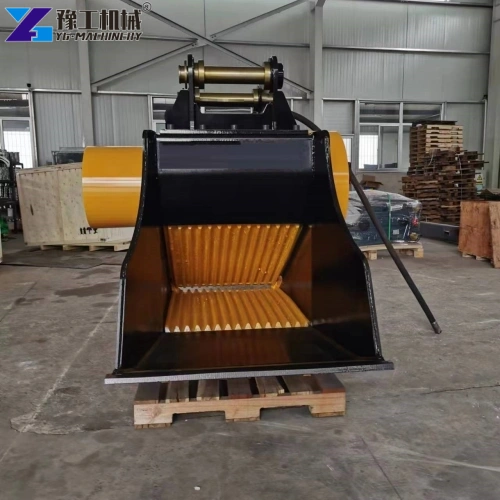crusher bucket for excavator
