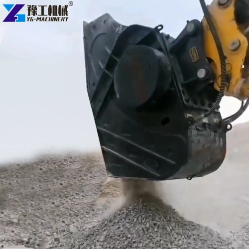 crusher bucket machine heavy duty