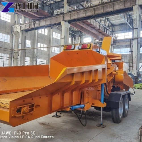 diesel wood chipper