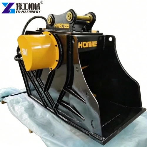 excavator crusher bucket attachment for sale