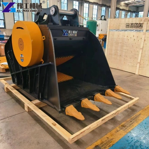 excavator crusher bucket manufacturer