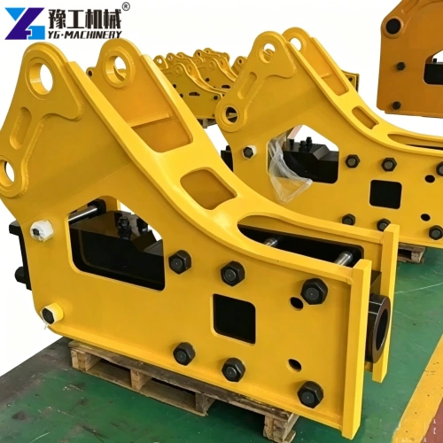 excavator hydraulic rock breaker attachment