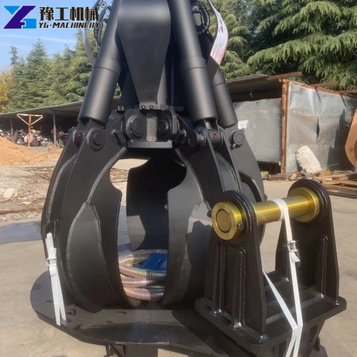 excavator mechanical grab
