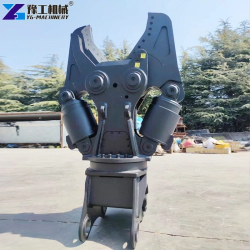 excavator shear attachment