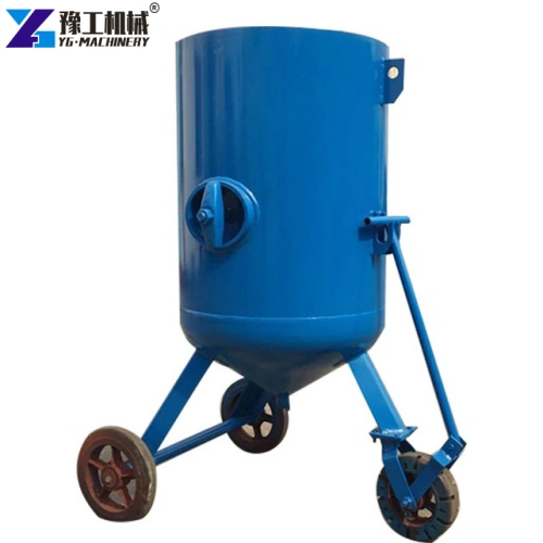 grit blasting machine