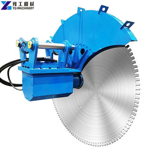 hydraulic rock saw for excavator