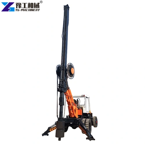 hydraulic rotary drilling rig
