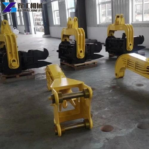 mini excavator pile driver attachment