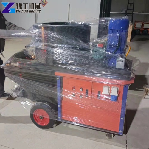 mobile cement mortar spraying machine