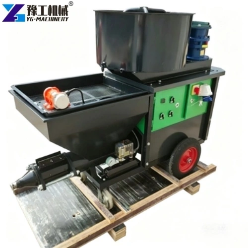 mortar plastering machine for wall