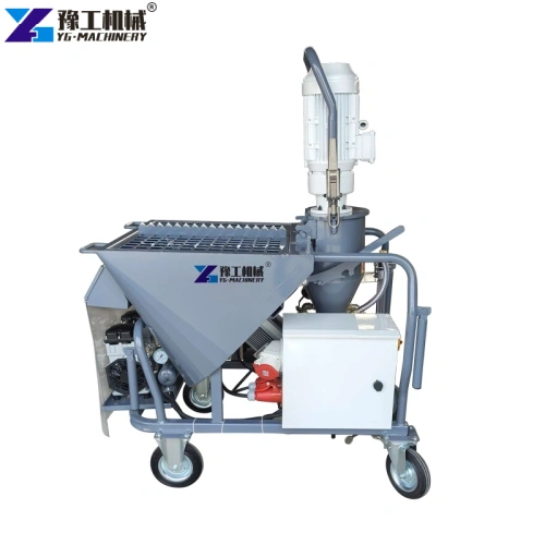 mortar plastering spraying machine