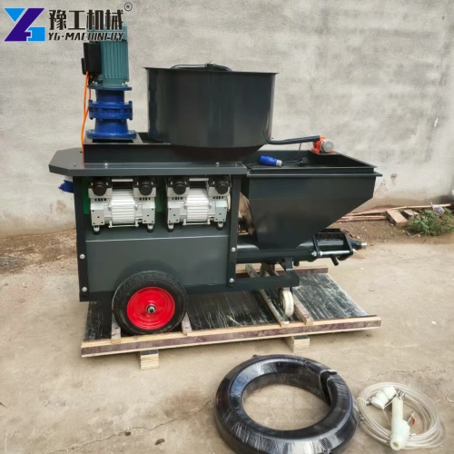 mortar spraying machine for construction