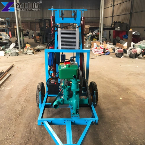 portable deep well drilling machine
