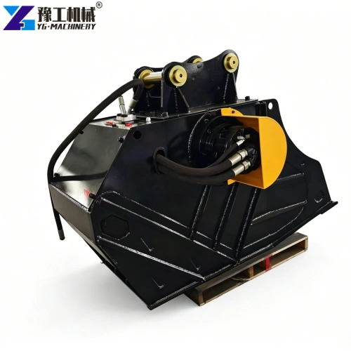 rock crusher bucket attachment