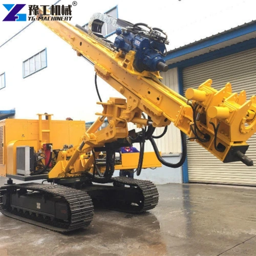 tracked dth drilling rig