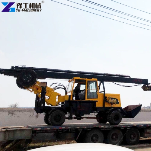 truck mounted rotary drilling rig