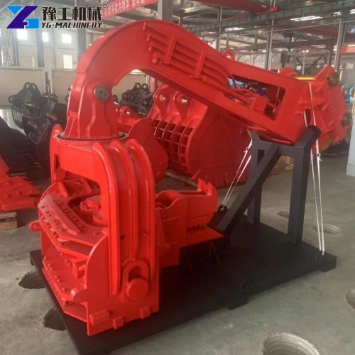 vibratory pile driver for excavator