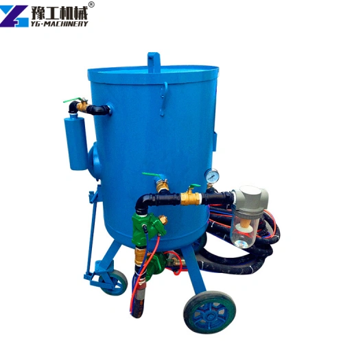 wet sandblasting machine