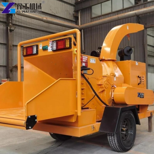 wheeled wood chipper