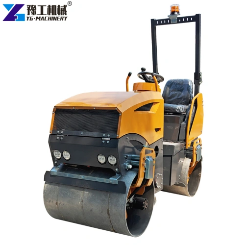 asphalt road roller