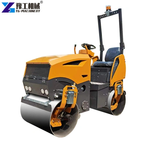 double drum vibratory roller