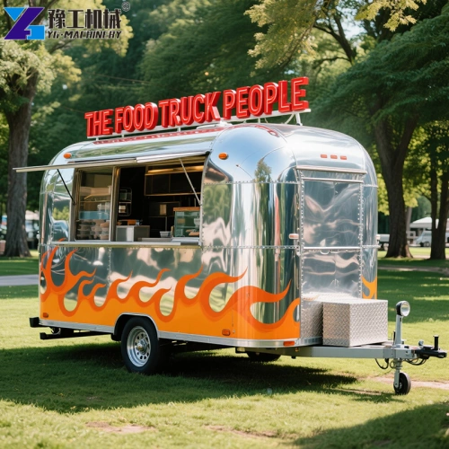 electric mobile food cart