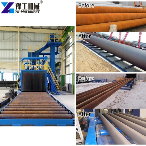 industrial shot blasting machine applications
