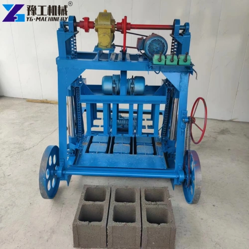 mobile brick making machine
