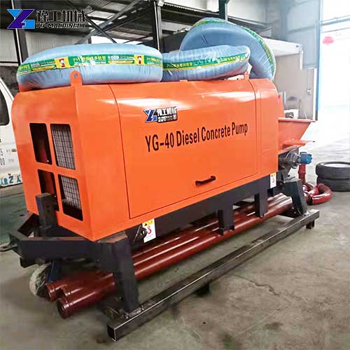 mobile concrete pump