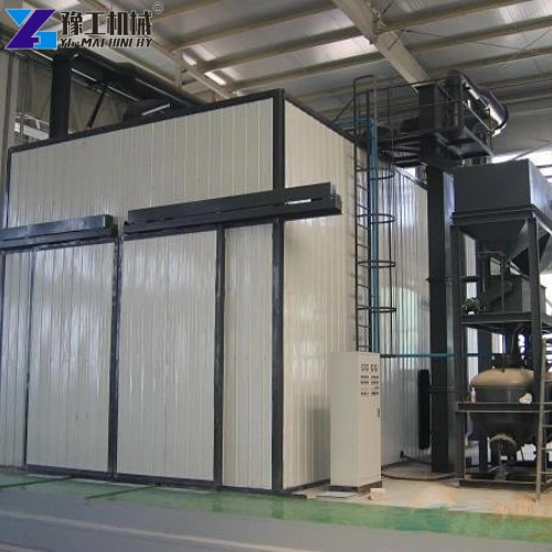 sandblasting chamber