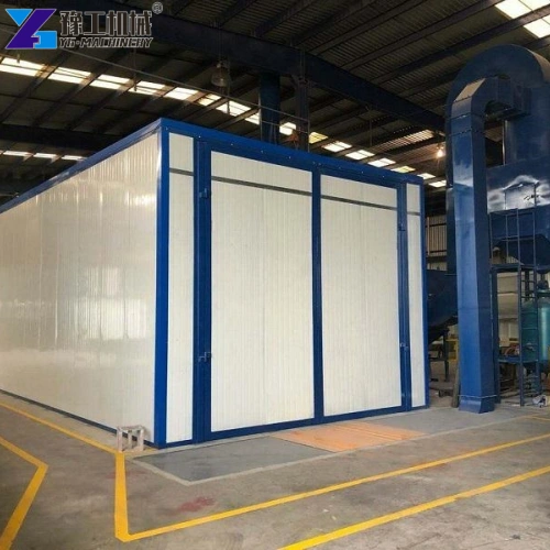 shipping container blast room