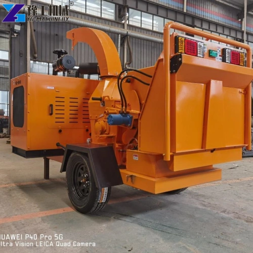 towable wood chipper