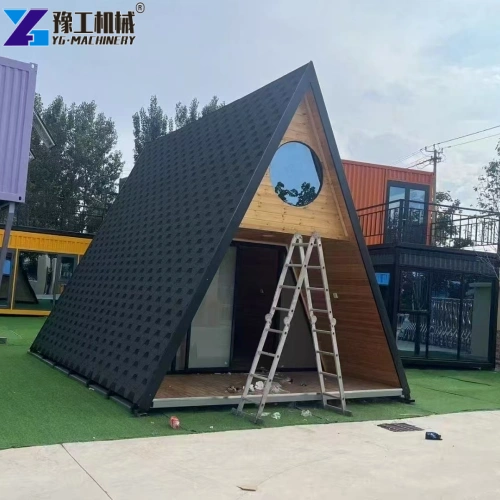 triangular wooden house for sale