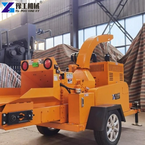 wheeled wood chipper
