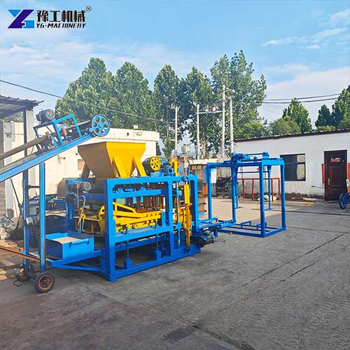 auto block brick making machine