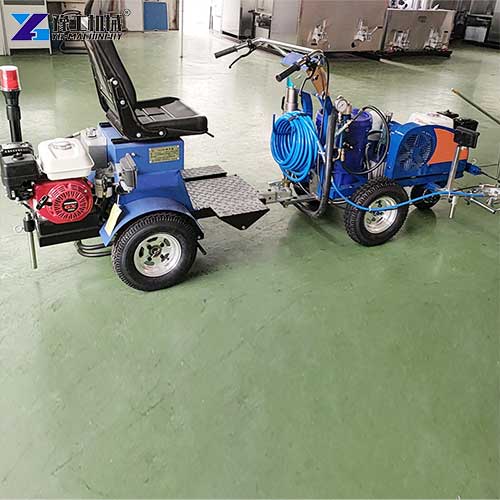 cold paint road striping machine