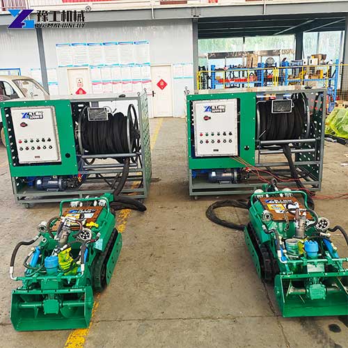 dredging robot for reservoir clearing