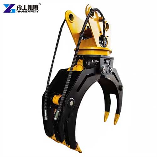 excavator log grapple