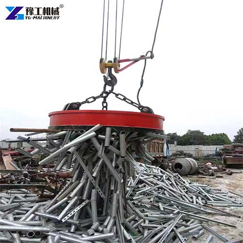 excavator mounted magnets