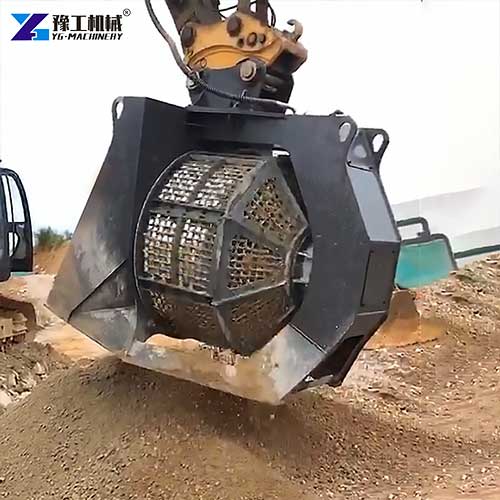 excavator screening bucket for sale
