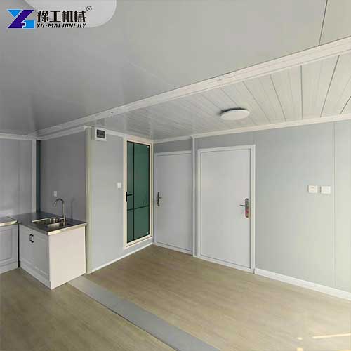 expandable prefab house interior space