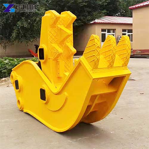 hydraulic concrete pulverizer for excavator