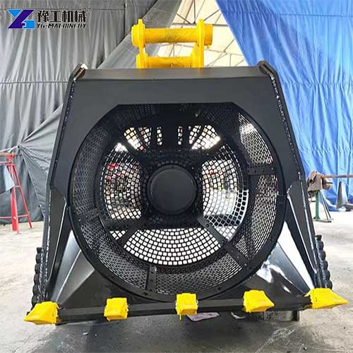 mini excavator screener