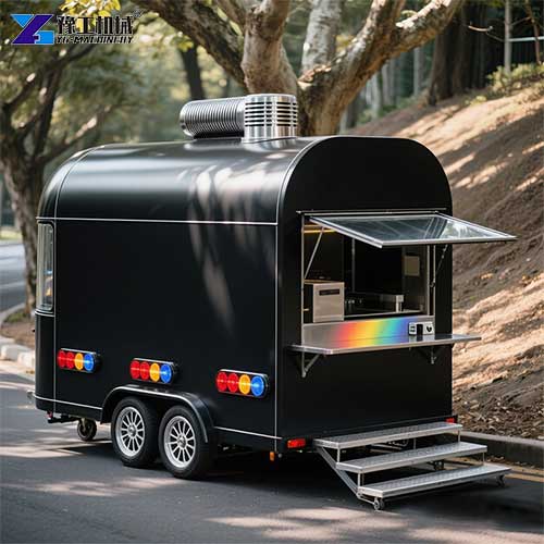 mobile food cart trailer